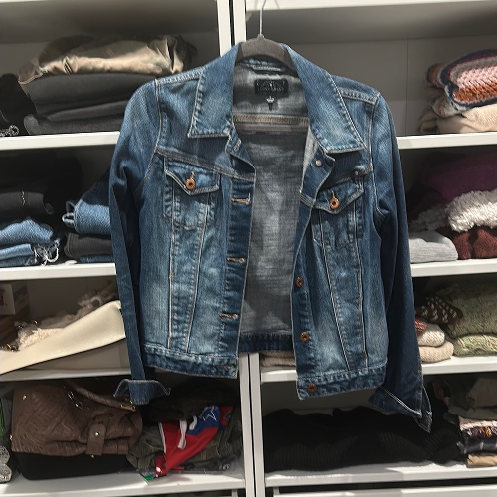 Lucky Brand Blue Jean Jacket Classic Denim Style